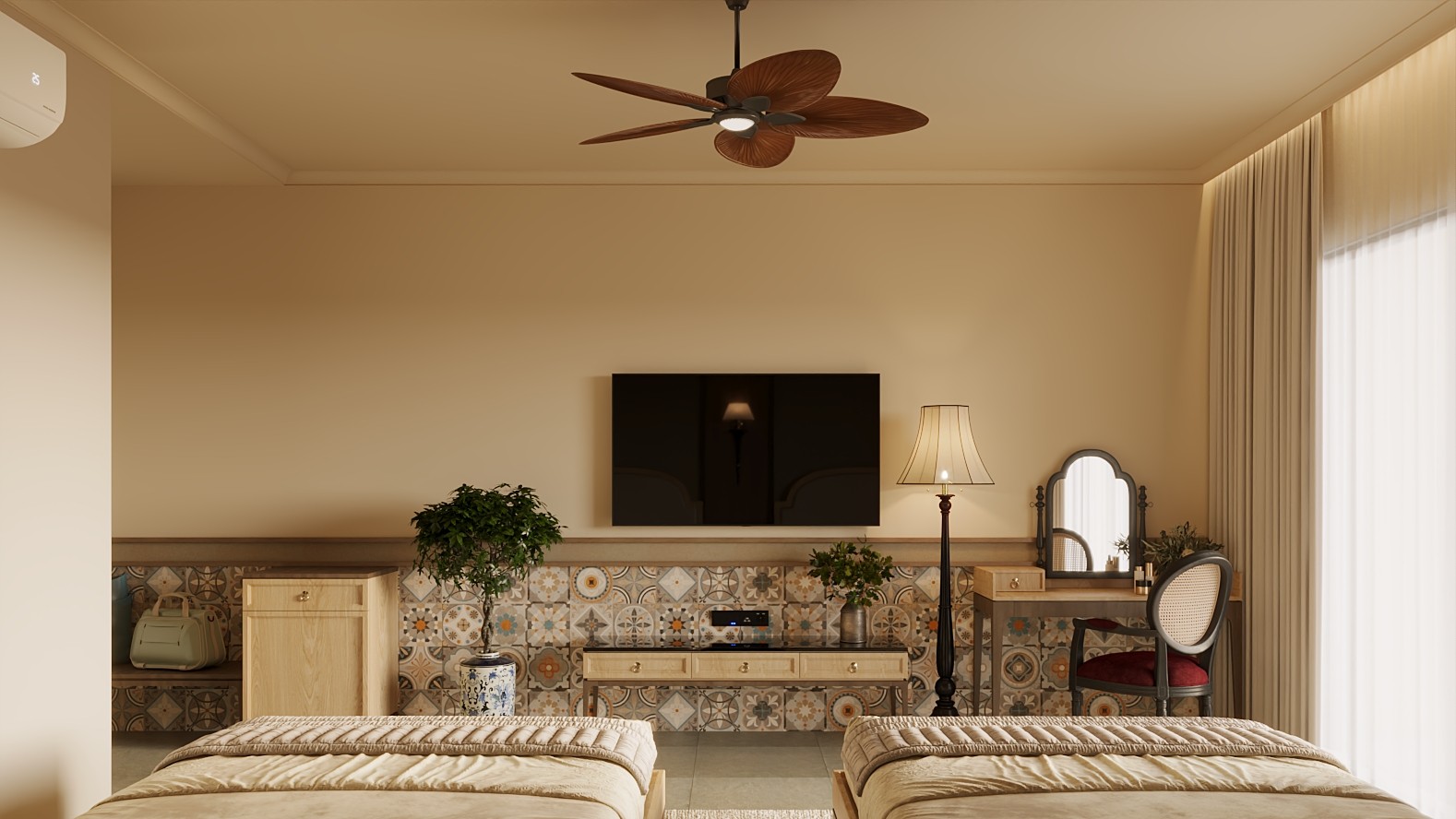 Image of Futuristic dining area